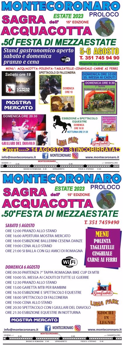 Pro Loco Montecoronaro Comune di Verghereto (FC)